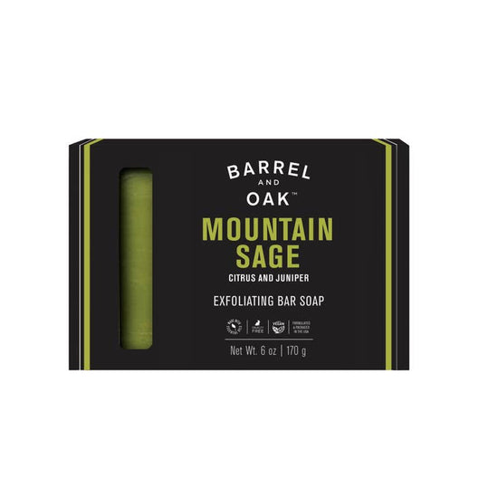 Exfoliating Soap Bar - Mountain Sage 6 oz