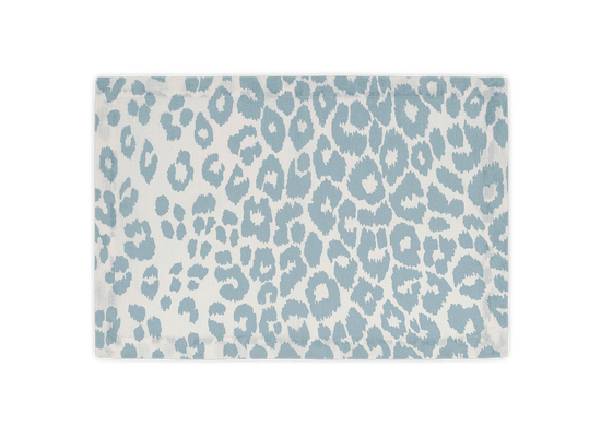 Iconic Leopard 14x19 Placemat, Sky s/4