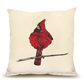 Cardinal Bird Pillow 14 x 14