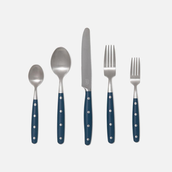 Jones Flatware Set, Navy