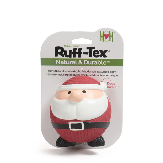 Santa Ruff-Tex® Ball Dog Toy