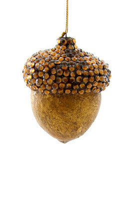 Jeweled Acorn Ornament