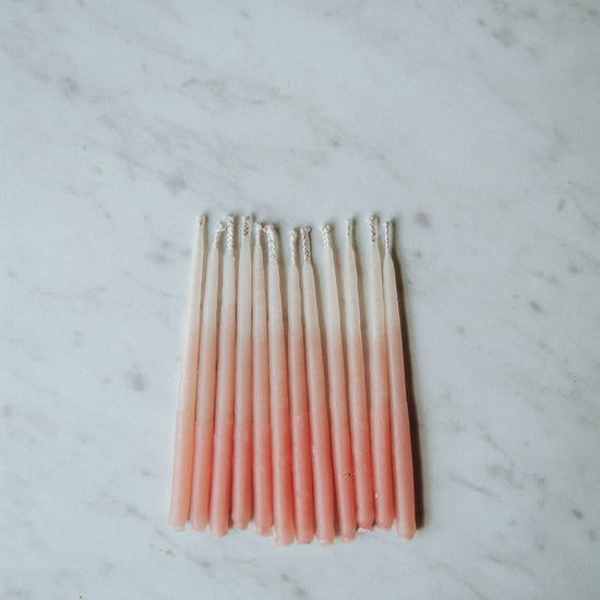 Ombre Birthday Candles