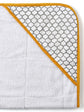 Hooded Towel: Handmade, Block-Printed Cotton Baby/Toddler (Erawan)
