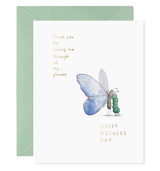 Many Phases Mom Greeting Card