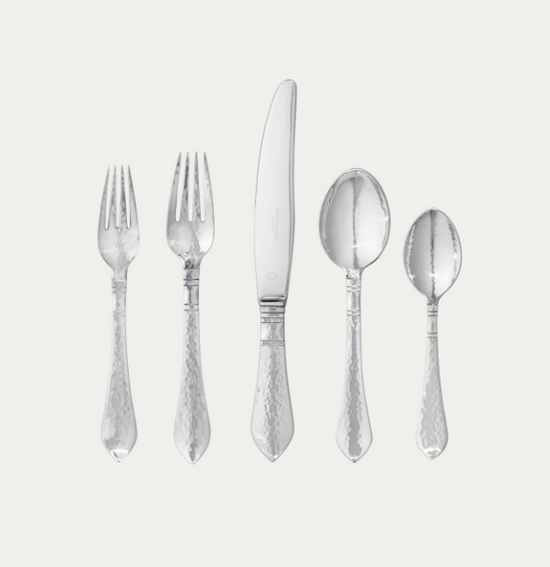 Continental 5 Piece Sterling Silver Setting