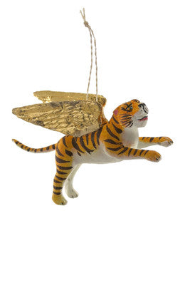 Winged Tiger Ornament