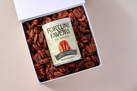 4oz Fortune Favors the Classic Candied Pecans