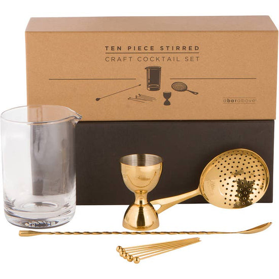 Stirred Cocktail Set - Gold