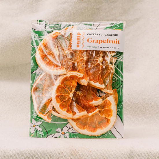 Grapefruit-Dehydrated Garnish