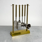 Gold Bartool Set of 4 with Stand