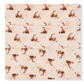 Floral Fox Organic Muslin Swaddle Blanket