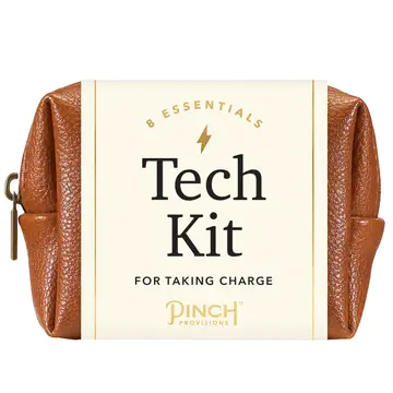 PINCH Unisex Tech Kit Cognac