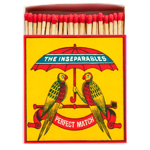 The Inseparables | Square - Safety Matches