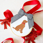 Ornament - Dog in Red Collar