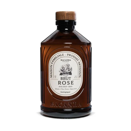 Raw Rose Syrup Organic 13,5 Fl. oz.