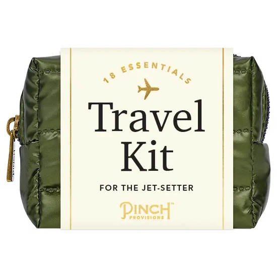 PINCH Green Puffer Travel Kit