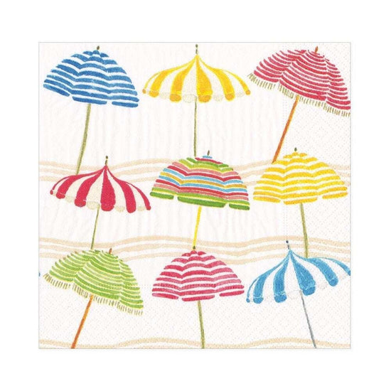Beach Umbrellas - Luncheon Napkin
