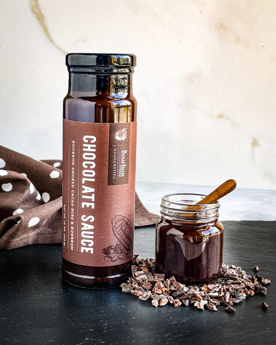 Chocolate Sauce - Smoked Cacao Nibs & Bourbon