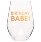 Birthday Babe - Wine Glass