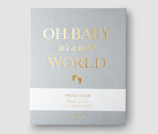 BABY IT’S A WILD WORLD Coffee Table Photo Book